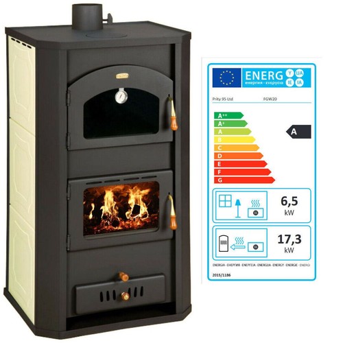 Termostufa prity w20 - fg, 6,5+20